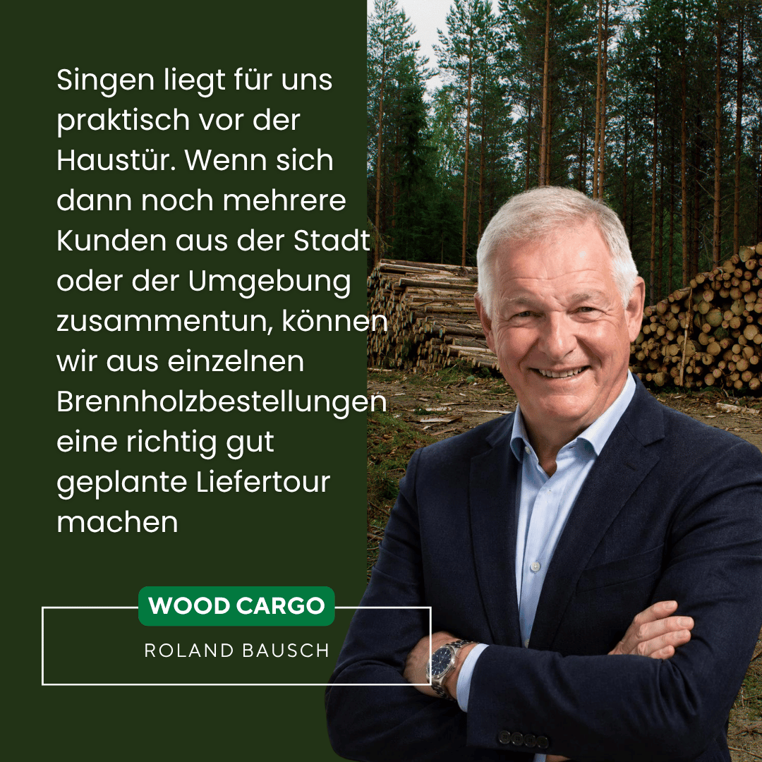 Brennholz für Singen - Wood Cargo