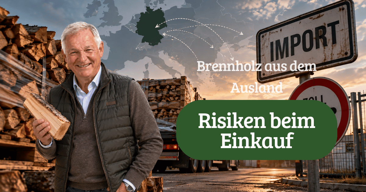 Brennholz aus dem Ausland: Welche Risiken bei Importholz häufig übersehen werden