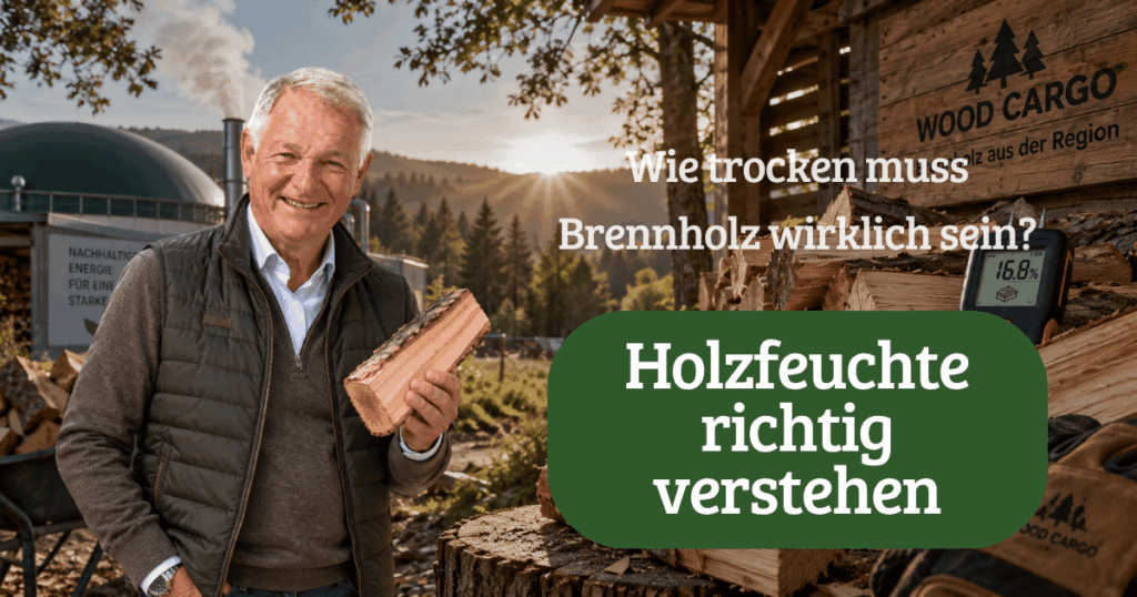 Wie trocken muss Brennholz wirklich sein? – Holzfeuchte richtig verstehen