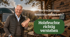 Wie trocken muss Brennholz wirklich sein? – Holzfeuchte richtig verstehen